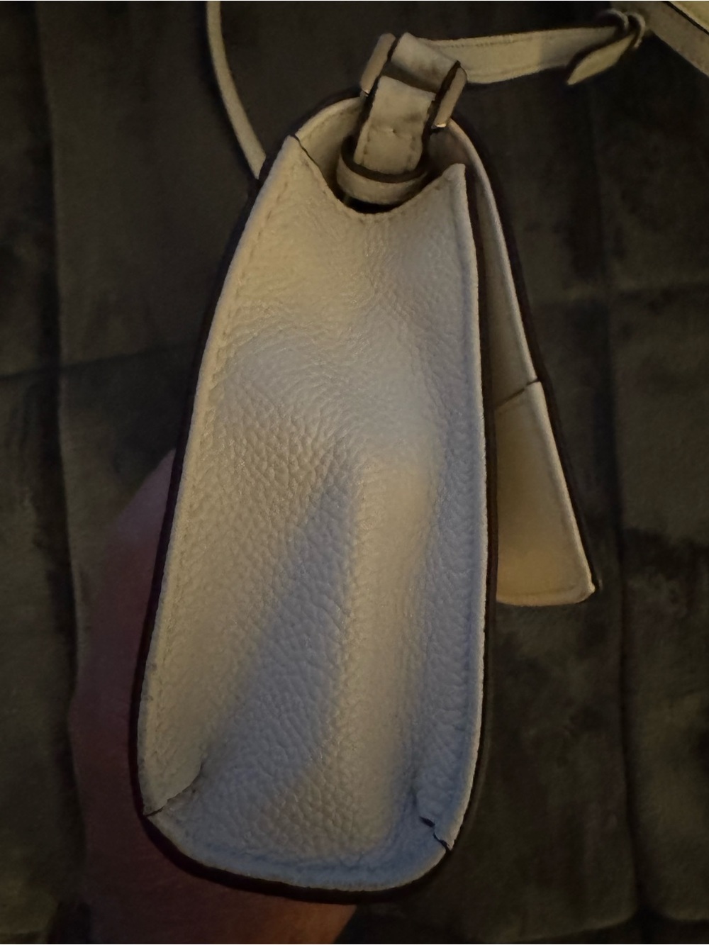 Michael Kors Two-Tone Beige and Cream Leather Crossbody - Picture 3 of 8